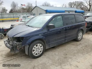 2016 Dodge Grand Caravan SE with VIN 2C4RDGBG4GR114498, listed as a Copart auction lot 49646355 with 38,751 mi miles and Salvage Title. Bid and sale history available at carsss.com. Image 1.