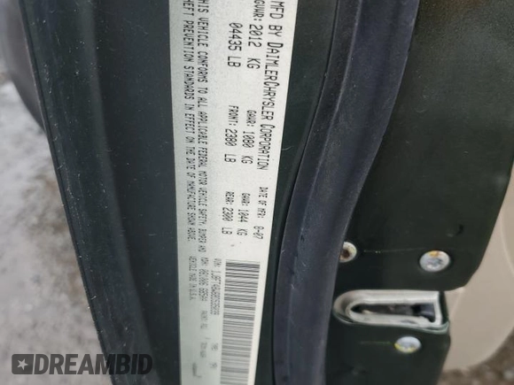 2008 Jeep Patriot Limited with VIN 1J8FT48W68D535039, listed as a Copart auction lot 45323105 with 152,568 mi miles and Salvage Title. Bid and sale history available at DreamBid. Image 13.