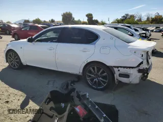 2014 Lexus GS 350 with VIN JTHBE1BL9E5043283, listed as a Copart auction lot 74782154 with 84,605 mi miles and Salvage Title. Bid and sale history available at carsss.com. Image 2.