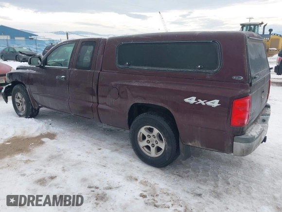 2005 Dodge Dakota SLT with VIN 1D7HW42N65S305733, listed as a IAAI auction lot 41289814 with 149,226 mi miles and . Bid and sale history available at DreamBid. Image 3.