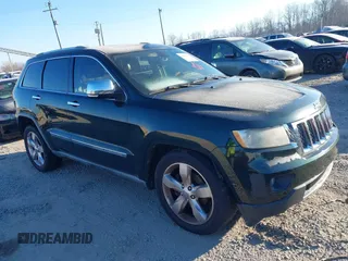 2011 Jeep Grand Cherokee Overland with VIN 1J4RS6GT3BC583261, listed as a IAAI auction lot 41265641 with 184,984 mi miles and . Bid and sale history available at DreamBid. Image 1.