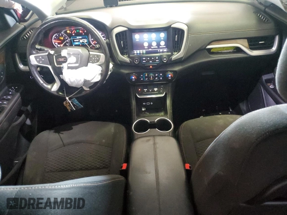 2018 GMC Terrain SLE with VIN 3GKALMEX4JL248415, listed as a Copart auction lot 44220325 with 92,737 mi miles and Salvage Title. Bid and sale history available at carsss.com. Image 8.