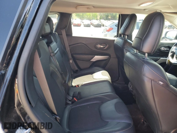 2018 Jeep Cherokee Latitude Plus with VIN 1C4PJMLX1JD579053, listed as a Copart auction lot 57329475 with 93,592 mi miles and Salvage title. Bid and sale history available at DreamBid. Image 11.