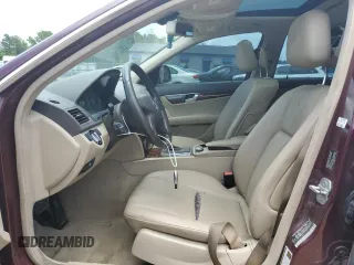 2009 Mercedes-Benz C 300 Sport with VIN WDDGF54X29R083494, listed as a Copart auction lot 58584005 with 189,716 mi miles and Salvage title. Bid and sale history available at DreamBid. Image 7.