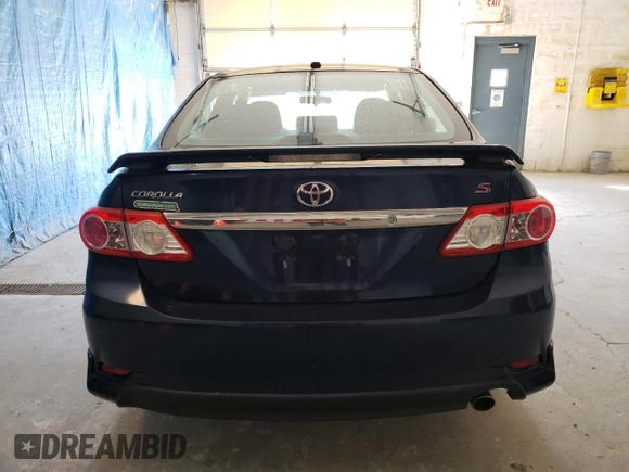 2011 Toyota Corolla L with VIN 2T1BU4EE6BC628484, listed as a Copart auction lot 48732195 with 166,147 mi miles and Clean Title. Bid and sale history available at carsss.com. Image 6.