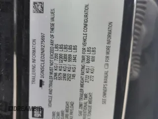 2022 Chevrolet Tahoe Commercial z VIN 1GNSCLED2NR275697, wystawiony jako Copart lot #83562434 z przebiegiem Nie podano mil oraz Szkoda całkowita • Salvage title. Historia ofert i sprzedaży dostępna na DreamBid. Obrazek 13.