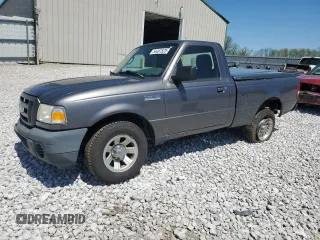 2010 Ford Ranger XL with VIN 1FTKR1AD4APA31024, listed as a Copart auction lot 54487625 with 313,315 mi miles and Salvage title. Bid and sale history available at DreamBid. Image 1.