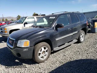 2002 GMC Envoy SLT z VIN 1GKDT13S622258482, wystawiony jako Copart lot #47261065 z przebiegiem 198 451 mil mil oraz Szkoda całkowita • Salvage title. Historia ofert i sprzedaży dostępna na DreamBid. Obrazek 1.