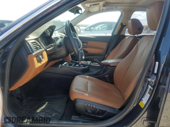 2015 BMW 3 Series 328d with VIN WBA3D3C56FK158184, listed as a Copart auction lot 53867345 with 130,952 mi miles and Clean title. Bid and sale history available at DreamBid. Image 7.