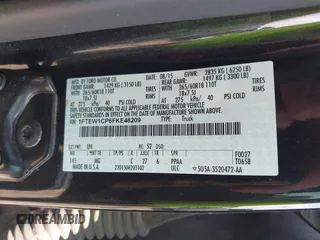 2015 Ford F-150 XL with VIN 1FTEW1CP6FKE48209, listed as a IAAI auction lot 42030686 with 179,961 mi miles. Bid and sale history available at carsss.com. Image 9.