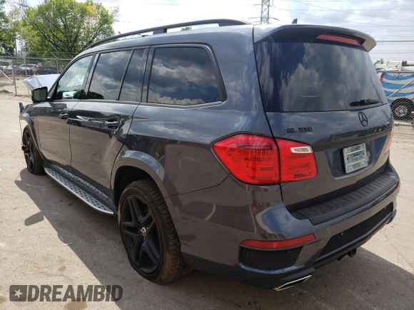 2015 Mercedes-Benz GL-Class GL 550 with VIN 4JGDF7DE7FA561521, listed as a Copart auction lot 56681512 with 67,329 mi miles. Bid and sale history available at carsss.com. Image 3.