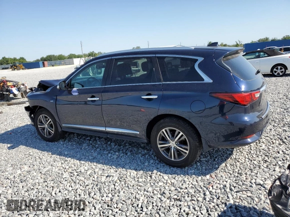 2017 Infiniti QX60 with VIN 5N1DL0MM1HC523376, listed as a Copart auction lot 52567905 with 93,979 mi miles and Salvage Title. Bid and sale history available at carsss.com. Image 2.