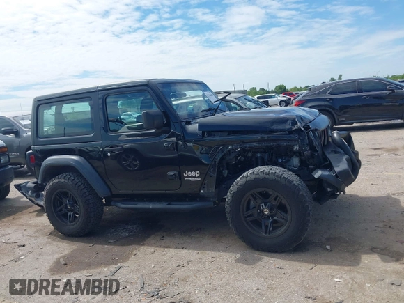 2018 Jeep Wrangler Sport with VIN 1C4GJXAN2JW221404, listed as a IAAI auction lot 42216848 with 53,882 mi miles and . Bid and sale history available at DreamBid. Image 13.