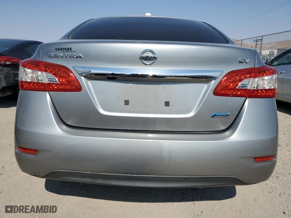 2014 Nissan Sentra SV with VIN 3N1AB7AP2EY226270, listed as a Copart auction lot 67609454 with 107,873 mi miles and Salvage Title. Bid and sale history available at carsss.com. Image 6.