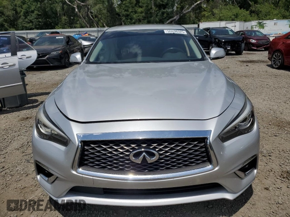 2020 Infiniti Q50 Luxe z VIN JN1EV7AP1LM204284, wystawiony jako Copart lot #55536325 z przebiegiem 99 332 mil mil oraz Nie do naprawy • Non repairable. Historia ofert i sprzedaży dostępna na DreamBid. Obrazek 5.