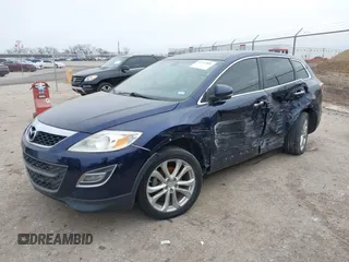 2012 Mazda CX-9 Grand Touring with VIN JM3TB2DA4C0349924, listed as a IAAI auction lot 41353806 with 1 mi miles. Bid and sale history available at carsss.com. Image 2.