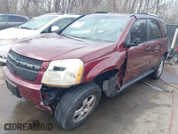 2007 Chevrolet Equinox LS with VIN 2CNDL13F576105502, listed as a IAAI auction lot 41879548 with 144,431 mi miles and . Bid and sale history available at DreamBid. Image 6.