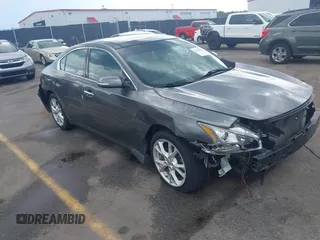 2014 Nissan Maxima S z VIN 1N4AA5AP9EC470422, wystawiony jako IAAI lot #42166659 z przebiegiem 88 621 mil mil oraz . Historia ofert i sprzedaży dostępna na DreamBid. Obrazek 1.