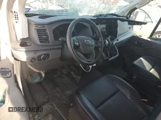 2024 Ford Transit Cargo with VIN 1FTRU8XG0RKA03544, listed as a Copart auction lot 80973924 with 3,415 mi miles and Salvage Title. Bid and sale history available at DreamBid. Image 8.