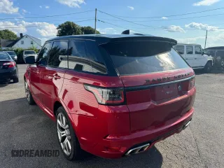 2019 Land Rover Range Rover Sport SVR with VIN SALWZ2SE0KA850057, listed as a Copart auction lot 70148564 with 64,694 mi miles and Clean Title. Bid and sale history available at DreamBid. Image 2.