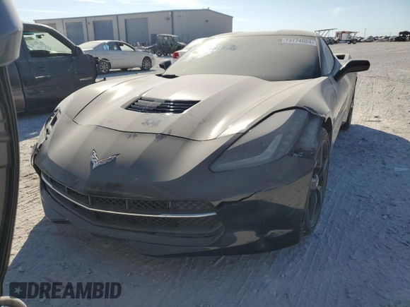 2015 Chevrolet Corvette 1LT with VIN 1G1YB2D72F5115476, listed as a Copart auction lot 73774024 with 54,565 mi miles and Clean Title. Bid and sale history available at carsss.com. Image 5.