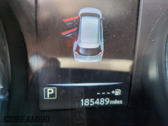 2017 Nissan Rogue SV with VIN KNMAT2MT9HP544611, listed as a Copart auction lot 48399445 with 185,489 mi miles and Salvage Title. Bid and sale history available at carsss.com. Image 9.