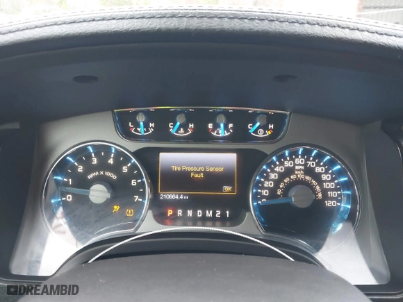 2013 Ford F-150 XL with VIN 1FTFW1CT1DFB27539, listed as a IAAI auction lot 41524711 with 210,664 mi miles. Bid and sale history available at carsss.com. Image 7.