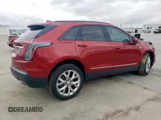 2020 Cadillac XT5 Sport AWD with VIN 1GYKNGRSXLZ224734, listed as a Copart auction lot 49961705 with Not provided miles and Salvage title. Bid and sale history available at DreamBid. Image 3.
