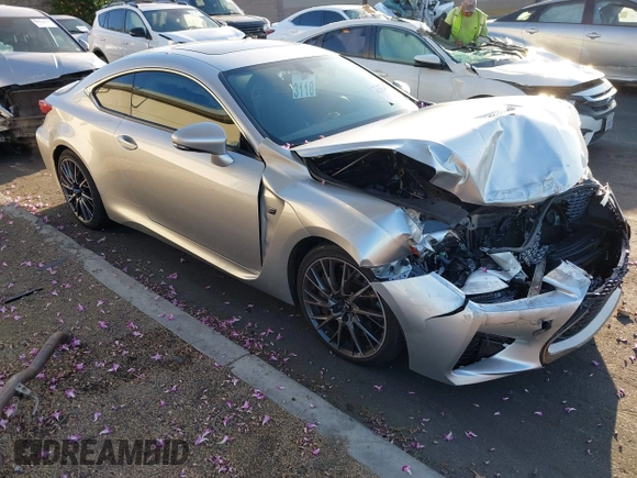 2015 Lexus RC F z VIN JTHHP5BC5F5002131, wystawiony jako IAAI lot #42358949 z przebiegiem 41 308 mil mil oraz . Historia ofert i sprzedaży dostępna na DreamBid. Obrazek 1.