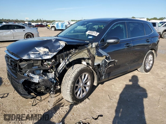 2024 Honda CR-V EX-L with VIN 2HKRS3H74RH336125, listed as a Copart auction lot 46552175 with 12,282 mi miles and Salvage Title. Bid and sale history available at DreamBid. Image 1.