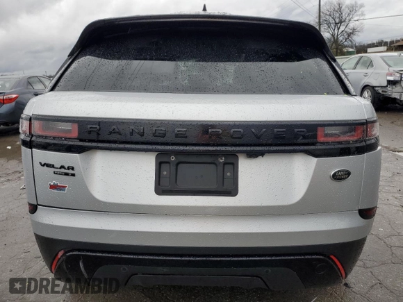 2020 Land Rover Range Rover Velar S with VIN SALYB2EX0LA247251, listed as a Copart auction lot 43479705 with 0 mi miles and Non Repairable. Bid and sale history available at carsss.com. Image 6.