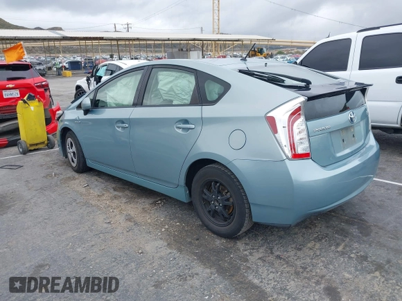 2014 Toyota Prius Four with VIN JTDKN3DU5E1851219, listed as a IAAI auction lot 41806545 with 185,735 mi miles. Bid and sale history available at carsss.com. Image 3.