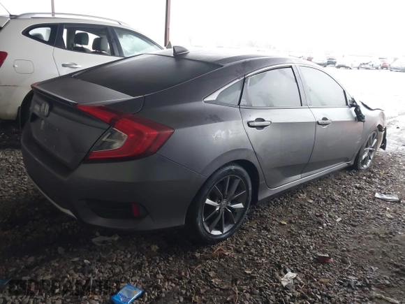2019 Honda Civic Sedan EX with VIN JHMFC1F32KX011485, listed as a IAAI auction lot 41459026 with 98,007 mi miles. Bid and sale history available at carsss.com. Image 4.