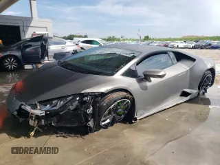 2016 Lamborghini Huracan z VIN ZHWUC2ZF2GLA04811, wystawiony jako Copart lot #72161434 z przebiegiem 24 565 mil mil oraz Szkody całkowita. Historia ofert i sprzedaży dostępna na DreamBid. Obrazek 1.