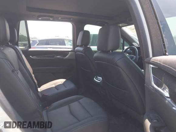 2021 Cadillac XT6 Sport with VIN 1GYKPGRS4MZ222263, listed as a IAAI auction lot 42443907 with 18,353 mi miles and . Bid and sale history available at DreamBid. Image 8.