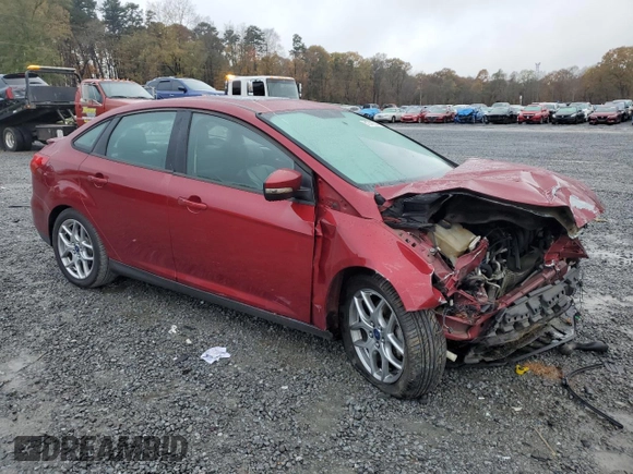 2015 Ford Focus SE with VIN 1FADP3F21FL215049, listed as a Copart auction lot 81341504 with 158,855 mi miles and Salvage Title. Bid and sale history available at carsss.com. Image 4.