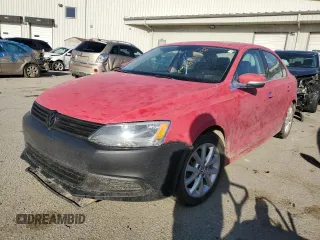 2014 Volkswagen Jetta Sedan SE w/Connectivity with VIN 3VWD07AJ9EM387022, listed as a Copart auction lot 42945433 with 116,278 mi miles and Salvage Title. Bid and sale history available at carsss.com. Image 1.