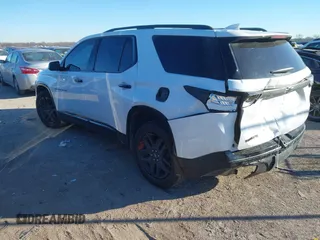 2019 Chevrolet Traverse Premier with VIN 1GNERKKW0KJ106042, listed as a IAAI auction lot 41420921 with 108,947 mi miles. Bid and sale history available at carsss.com. Image 3.