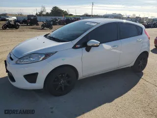 2013 Ford Fiesta SE with VIN 3FADP4EJ8DM194534, listed as a Copart auction lot 51283375 with 88,660 mi miles and Salvage Title. Bid and sale history available at carsss.com. Image 1.