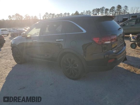 2020 Kia Sorento EX V6 with VIN 5XYPH4A53LG659830, listed as a Copart auction lot 88871045 with 45,383 mi miles and Salvage Title. Bid and sale history available at carsss.com. Image 2.