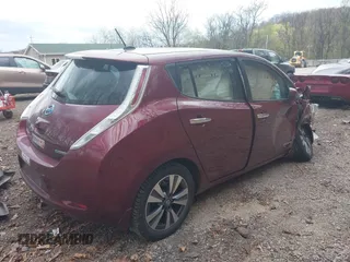 2017 Nissan LEAF SV with VIN 1N4BZ0CP9HC302538, listed as a IAAI auction lot 42079633 with 38,147 mi miles and . Bid and sale history available at DreamBid. Image 4.