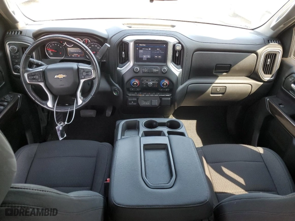 2019 Chevrolet Silverado 1500 LT with VIN 3GCUYDED8KG296218, listed as a Copart auction lot 46622385 with 93,913 mi miles and Salvage Title. Bid and sale history available at carsss.com. Image 8.