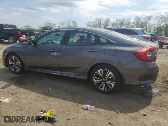 2017 Honda Civic EX-T with VIN 2HGFC1F38HH650468, listed as a Copart auction lot 53440175 with 99,051 mi miles and Salvage Title. Bid and sale history available at carsss.com. Image 2.