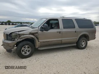 2003 Ford Excursion Eddie Bauer с VIN 1FMNU45S33ED13607, выставлен на аукционе Copart как лот 83227864 с пробегом 251 989 миль миль и Списание • Salvage title. История ставок и продаж доступна на DreamBid. Изображение 1.