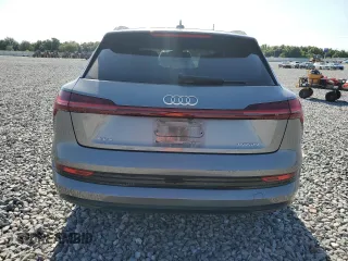 2022 Audi e-tron Premium Plus with VIN WA1LAAGE8NB002750, listed as a Copart auction lot 57163615 with 50,009 mi miles and Salvage title. Bid and sale history available at DreamBid. Image 6.