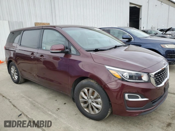 2019 Kia Sedona EX with VIN KNDMB5C17K6543326, listed as a Copart auction lot 46068965 with 76,410 mi miles and Salvage Title. Bid and sale history available at carsss.com. Image 4.