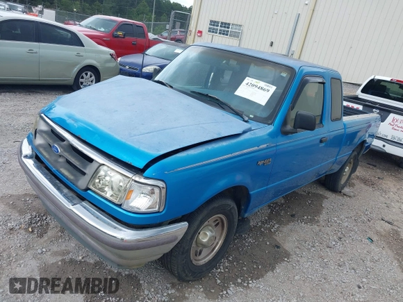 1995 Ford Ranger XL with VIN 1FTCR14A3SPA36321, listed as a IAAI auction lot 42094869 with 123,554 mi miles and . Bid and sale history available at DreamBid. Image 2.