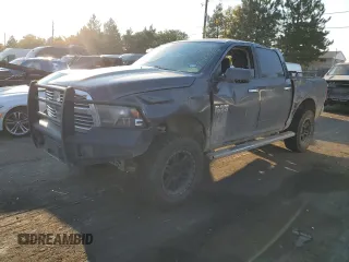2018 Ram 1500 Big Horn with VIN 1C6RR7LG3JS221023, listed as a Copart auction lot 74574284 with 51,981 mi miles and Salvage Title. Bid and sale history available at carsss.com. Image 1.