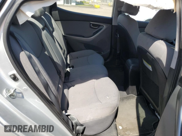 2013 Hyundai Elantra GLS with VIN 5NPDH4AE4DH262205, listed as a Copart auction lot 58466865 with 94,201 mi miles and Salvage title. Bid and sale history available at DreamBid. Image 10.