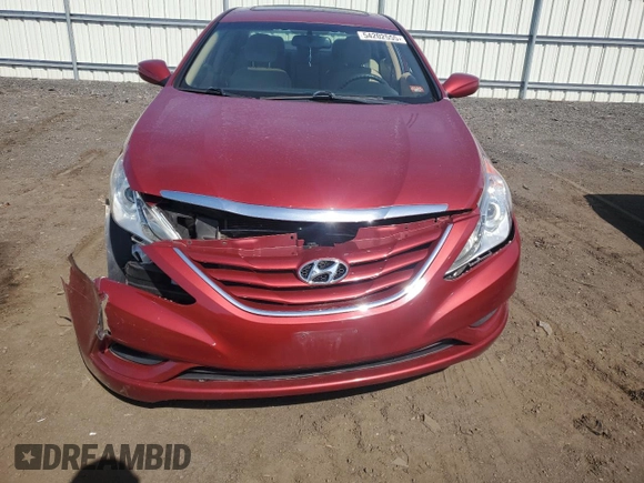 2013 Hyundai Sonata GLS z VIN 5NPEB4AC1DH535427, wystawiony jako Copart lot #54202555 z przebiegiem 125 878 mil mil oraz Szkoda całkowita • Salvage title. Historia ofert i sprzedaży dostępna na DreamBid. Obrazek 5.